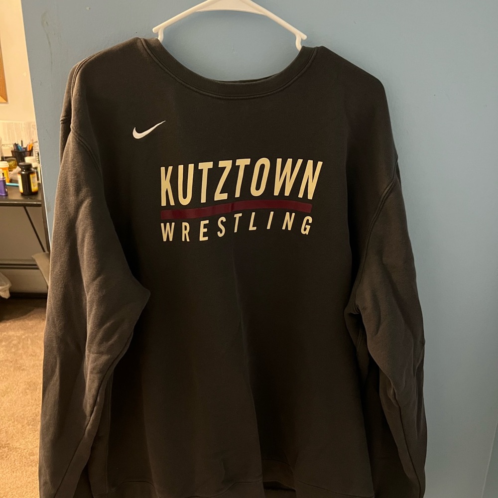 Nike kutztown university wrestling team crewneck
